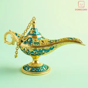 알라딘 요술 램프 인테리어 장식품 금속 장식 엔틱 소품