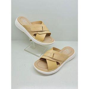 [갤러리아] 고세 데일리 여성 초경량 벨크로 에어쿠션 슬리퍼 GZS5S021 베이지 3.5cm