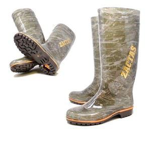 ZACTAS 자크다스 작업용 작업 방지 방한 카키 레인 장화 5컬러 실크