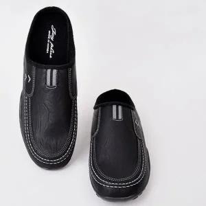 [오너클랜]남성용슬리퍼 사무실슬리퍼 뮬슬리퍼구두 플랫슈즈구두슬리퍼 남성블로퍼 남자정장신발 남자신발