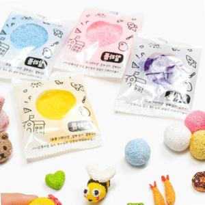 국산 부드러운 컬러 폼클레이 소분 대용량 500g(10gx50개) 재료 어린이