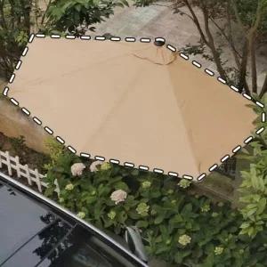 하프파라솔 교체용 지붕갈이천 (파라솔제외)