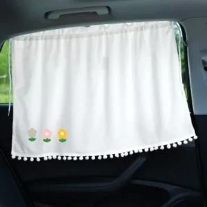 커튼식 차량용햇빛가리개 창문 가림막 카 커튼 카커튼 카커텐 자동차햇빛가리개 차량햇빛가리개