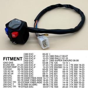 오토바이 스위치 경적 헤드라이트 플레임아웃 핸들바 버튼 KTM EXC SUPER ENDURO HUSABERG TE