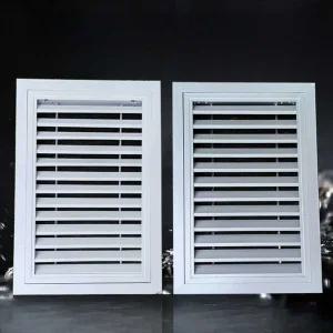 알루미늄 합금 환풍구 에어컨 공기 통풍 블라인드 내부