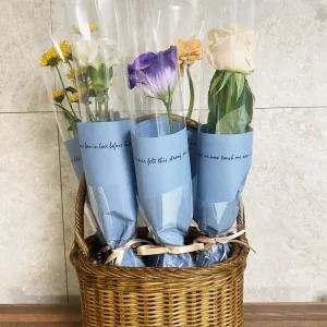 오후의 꽃 생화 꽃 한송이 카네이션 장미 칠순 돌 답례품 선물