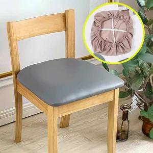 생활방수 식탁의자 천갈이 리폼 커버 가죽 교체 덮개 고탄력 스판