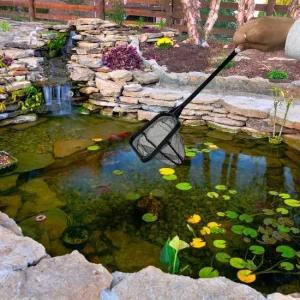 SPS 촘촘한 사각 어항뜰채 소형 어항뜰채 미니뜰채 치어뜰채 구피뜰채 새우뜰채