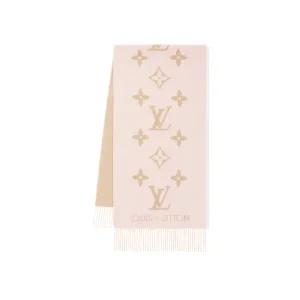 루이비통 레이캬비크 스카프 베이지 로즈 M78908