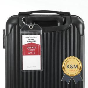 공주 카니발 코스타 네덜란드 아메리카 P&O 노르웨이 크루즈 선박용 태그 수하물 홀더 4개