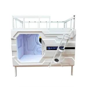 수면캡슐 방음 숙박 기숙사 가족 어른 직원 이층 카페