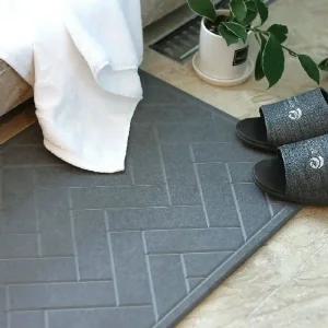 (타)마르다 3D 규조토 매트 헤링본 L 1+1개