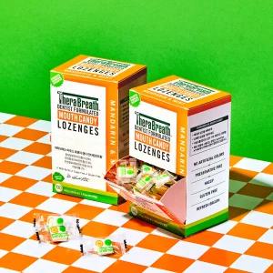 [개별포장] 테라브레스 마우스 로젠지 캔디 만다린민트향 100개입