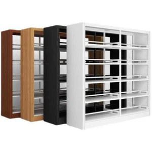 5단 도서관서가 도서관 양면 다이 프레임 맞춤 메인프레임 순백 고정선반 사무용가구책장