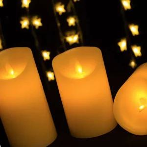 HIT LED 티라이트 캔들 양초 흔들리는 가짜양초