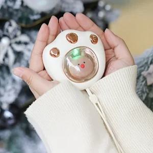 손찜질기 전기찜질팩 배에붙이는핫팩 손목찜질기 UBS핫팩 충전식용핫팩 캐릭터손난로 다회용핫팩