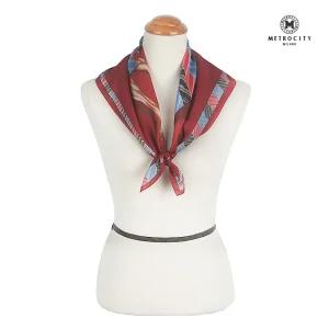 [메트로시티]홀스라인 미니 실크스카프 MSFD-1006