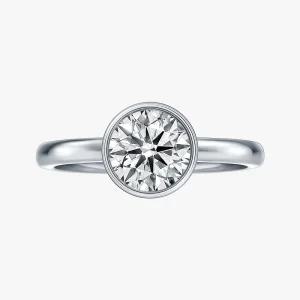 골드팡 Pt950 플래티넘 마리아나 1캐럿 랩다이아몬드 반지