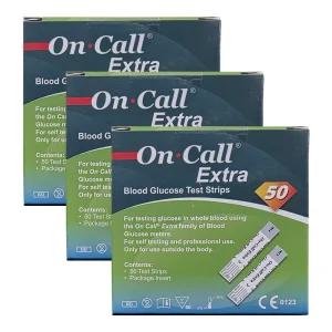 온콜 엑스트라 혈당시험지 150매 당뇨 검사 스트립 (2027-05-28) V