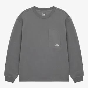 [노스페이스] [노스페이스 공식] NT7TR04A 남성 도미 긴팔 티셔츠_GRAY