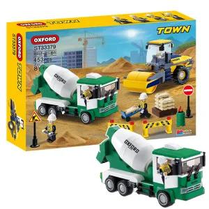 옥스포드 타운 중장비 레미콘 로드롤러 ST33379 블록 장난감