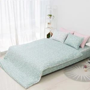 라크벨 그린 누빔이불커버 알러지케어 북유럽풍 퀸(180 220cm) [먼지없는침구] 엔디미온 이불커버 4계