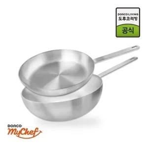 [도루코] 도루코 마이셰프 클래식 통5중 인덕션IH스텐2종(팬28+궁중28)