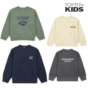 [탑텐키즈](대구신세계)남아) 테리 가먼트다잉 스웨트셔츠 MKF4TR1201