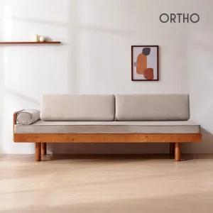 올쏘 하버 데이베드 아쿠아텍스 원목 소파베드(등쿠션제외)