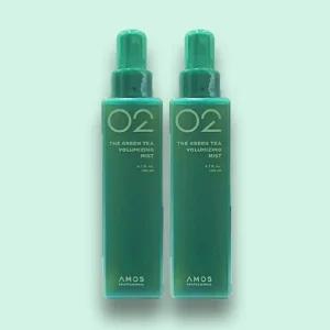 아모스 녹차실감 볼류마이징 미스트 140ml 2개 볼륨 스타일링
