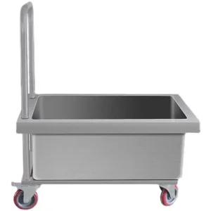 걸레빠는통 이동식 카트 상업용 밀대 세척 개수대 80x50x88cm(깊이 30cm)
