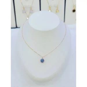 14k/18k 아쿠아마린 3월 탄생석 목걸이 12GHLYA1227N