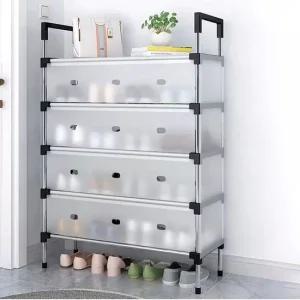 틈새 신발 정리대 2인 신발 수납장 칸막이 조립신발장 수납선반 거실선반 틈새수납장 조립식선반