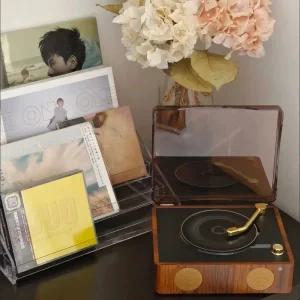 CD플레이어 턴테이블 시디플레이어 빈티지 블루투스 CDP