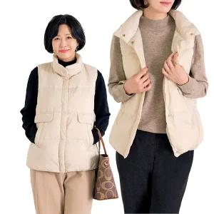 [엄마옷 로즈맘] 송찬오리털패딩조끼