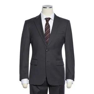 [레노마](마산점)25년 F/W 고급솔리드 스트라이프 스판 가을겨울 정장[그레이,다크그레이]택1