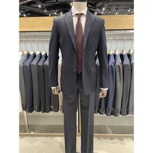 [지이크](센텀시티점) 24F/W 프리미엄 원단 네이비 사방스판 수트(PJJ2063PJP2263NA)