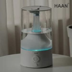한경희 저소음 무드등 초음파 가습기 5L 대용량 다이얼식 상부급수 간편세척 HA-HD800M