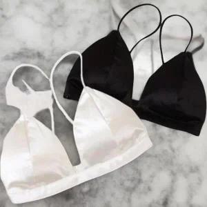 [다잇템]여성용 새틴 노와이어 3종 일상 브라 패키지