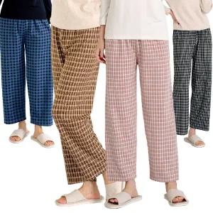 [엄마옷 로즈맘] 총호체크밴딩홈웨어바지