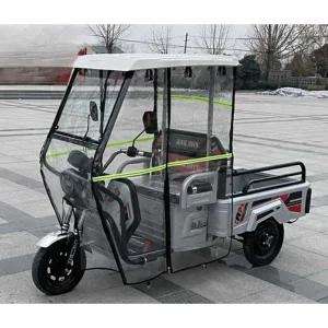 오토바이 전기차 방풍 방수 방한 지붕 비가림막 천막 커튼