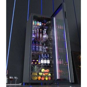 소주 냉장고 가정용 음료수 92L 카페 무인 편의점 냉장 화이트라이트 식당