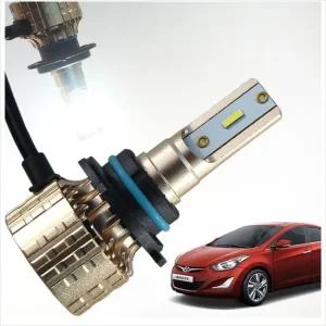 D24 아반떼MD호환 더뉴 골드 알루미늄 LED 안개등 차량용 오래가는 밝은 램프튜닝