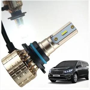 D24 올뉴카니발호환 더뉴 골드 알루미늄 LED 안개등 차량용 오래가는 밝은 램프튜닝