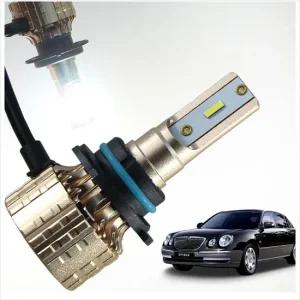 D24 오피러스호환 뉴 골드 알루미늄 LED 안개등 차량용 오래가는 밝은 램프튜닝 안개등튜닝