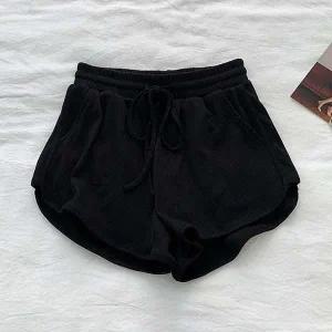 팬츠 밴딩 반바지 트레이닝 홈웨어 여성 숏