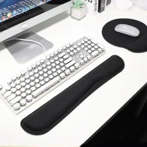 푹신한 팜레스트 키보드 마우스 손목 받침대 거치대 헬스스트랩 손목아대 손가락보호대