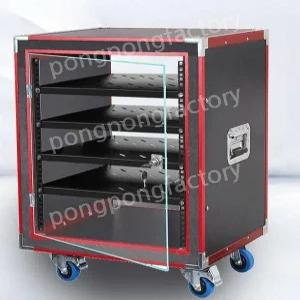 랙케이스 음향 기기 오디오 보관함 이동식 장비 믹서 하드 방송 오디오랙 렉 캐비넷 바퀴