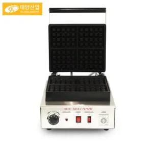 태양산업 전기 중형 벨기에 와플기계 WBR350S 어린이집 중형 매장용 와플팬