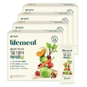 갤러리아 [이롬] 황성주 1일 1생식 라이프밀 4박스 (30g x 56포) + 흔들컵